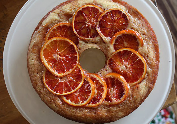 Sugared Orange Tea Cake