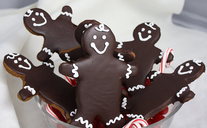 Chocolate Covered Gingerbread