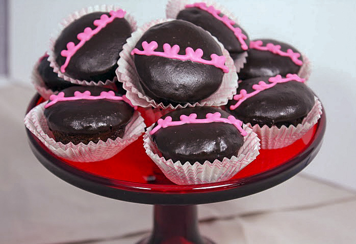 Happy Heart Cupcakes