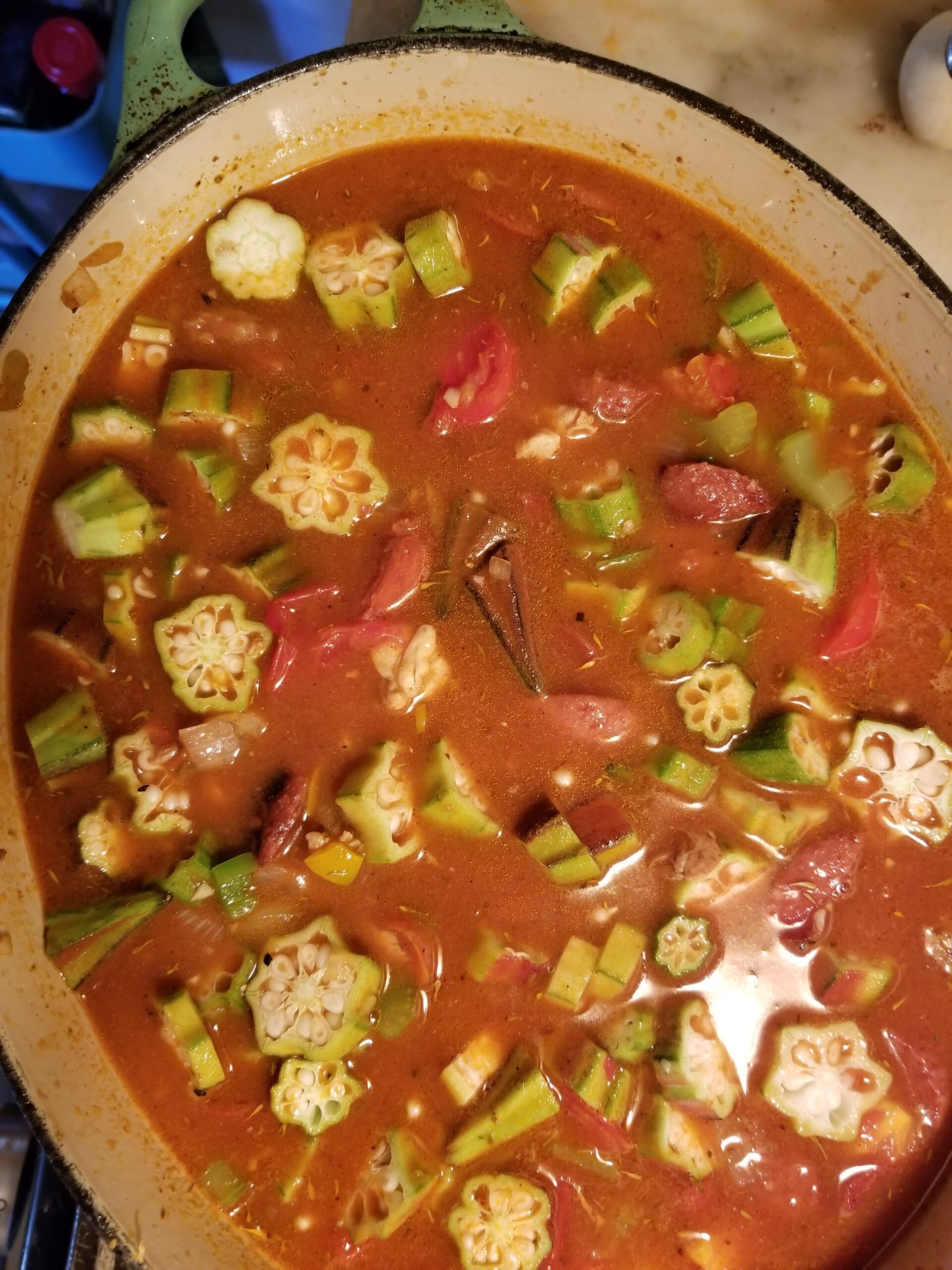 Chicken and Sausage Gumbo